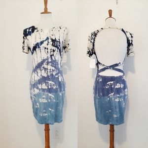Young Fabulous & broke Tie-Dye Slip Dress Medium
